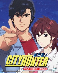 City Hunter + 5 Movies Complete Anime DVD 城市猎人