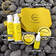Smoothskin Glowing Cream Smooth Skin Whitening Skincare Perawatan Paket Dan Ecer