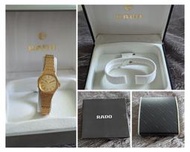 （超美品）1960年代停產（盒裝庫存新品）,RADO（包金霧砂）手上鍊女機械錶
