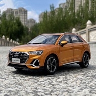 First Car Original Factory 2019 Model Audi Q3 Off-Road SUV Alloy Simulation 1: 18 Car Model Metal Q3