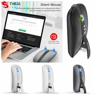 TOBIE Bluetooth 2.4GHz Wireless Mouse, Wireless ABS M113 Dual Mode Silent Mice, Ergonomic Silent Type-C Charging M113 2.4GHz Optical Mice Game Computer Accessories