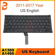 New US Keyboard For Macbook Air 13" A1369 A1466 Keyboard US Layout 2011-2017 Years