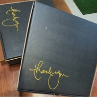 Hampers box / Black giving box / souvenir box 23x23x4