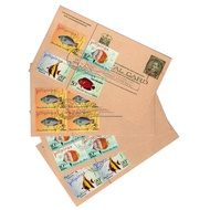 1972, August 14. Philippine Fishes First Day Issue Postcards