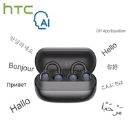 HTC NE54 AI แปลหูฟัง ชุดหูฟัง มัลติฟังก์ชัน หูฟังแบบสปอร์ต หูฟังใหม่บลูทูธ 6.0 หน้าจอสัมผัสระบบไฮไฟ 