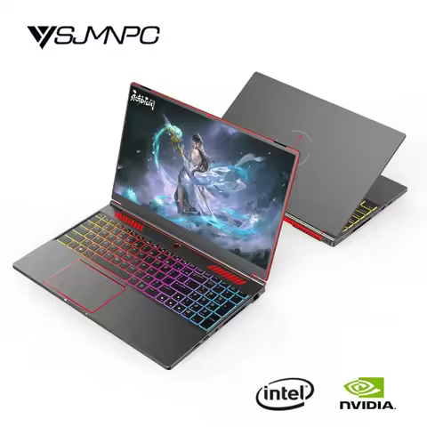 16.1-inch HD Ultra Slim Gaming Laptop, RTX 4050 6G, Intel Core I9/i5 CPU, Win11 Pro, Dual DDR5 & Dua