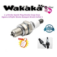 4 Stroke Spark Plug Honda Gx35 Gx31 Ogawa LPS380 Mesin Rumput