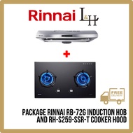 [BUNDLE] Rinnai RB-72G Induction Hob and RH-S259-SSR-T Cooker Hood