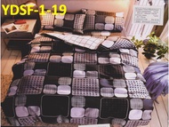 SET BEDSHEET 4-IN-1 KING SIZE CADAR / 4 IN 1 King size Fitted Bedsheet