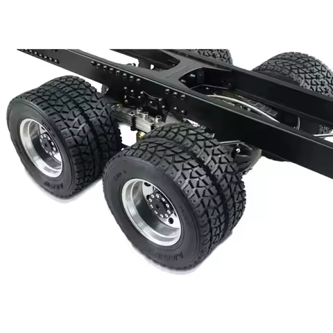 1/16 truck tractor DIY German bruder modified 60002 road tire narrow tread RC car model LESU