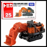 Takara Tomy Tomica 25 Hitachi Loading Shovel EX8000-7 1/300 Model Diecast Car