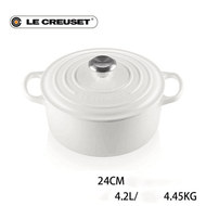 LE CREUSET enamel cast pot stew pot household cooking pot 24cm