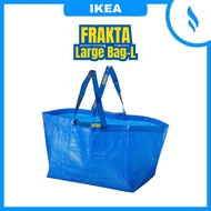 [BORONG] IKEA FRAKTA L Blue Laundry Bag Shopping Bag Ikea Foldable Beg Ikea Biru Bakul Baju Laundry