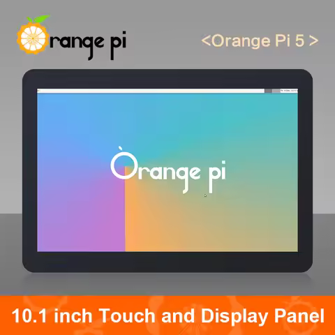 Orange Pi 10.1 Inch LCD Touch Screen, TFT Display Panel Suitable for Orange Pi 5/5B/5 Plus/4 Pro Boa
