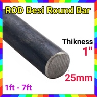 25mm ROD Rounb Bar Besi 8ft -12ft (ROD)