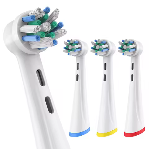iO Replacement Brush Heads Compatible with Oral B IO 2/3/4/5/6/7/8/9/10 Electric Toothbrush, Cross C