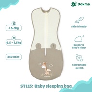 Dokma ST115 Baby Sleeping Bag Bamboo Fiber Cloth (S <6.5kg-M: 6.5-8.5kg)