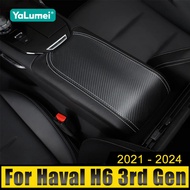 For Haval H6 3rd Gen GT 2021 2022 2023 2024 H6S HEV PHEV Car Armrest Console Pad Cover Cushion Suppo