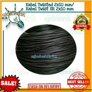 Twisted Cable 2x10 mm Cable/ 2x10 mmSR Twist Cable/ 2 x 10 mmSR tuis cable/ 2x10