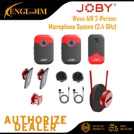 JOBY Wavo AIR 2-Person Digital Wireless Lavalier Microphone System (2.4 GHz)
