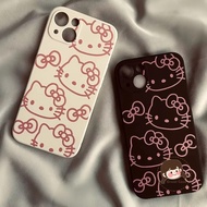 Pink Kitty Phone Case For Huawei Nova Y91 Y90 Y73 Y72 Y71 Y70 Plus Y61 Y60 5G 4G Opposite Color Casi