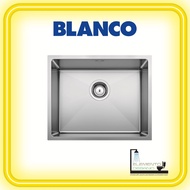 BLANCO Quatrus R15 500-IU Undermount Sinks | Stainless Steel Kitchen Sink Brushed finish 540x440x200mm