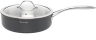 Stanley Rogers 26cm BI-PLY Professional Pro Chef Frying Fry Pan Skillet Saute Pan with Lid Cover