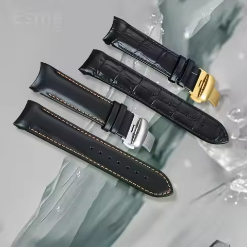For Tissot T035 Watch Strap for Men Original T035627 1853 Butterfly Buckle Special Curved Interface 