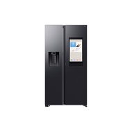 ( DELIVER KL AND SELANGOR ) SAMSUNG 594L INVERTER BESPOKE AI SIDE BY SIDE FRIDGE FAMILY HUB RS90F65A