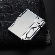 Focus Lighter Jet Flame Windproof Refillable Lighter with Metal Body Unique Outdoor Torch Design BLF