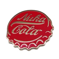 Radiation Cola Bottle Cap Brooch
