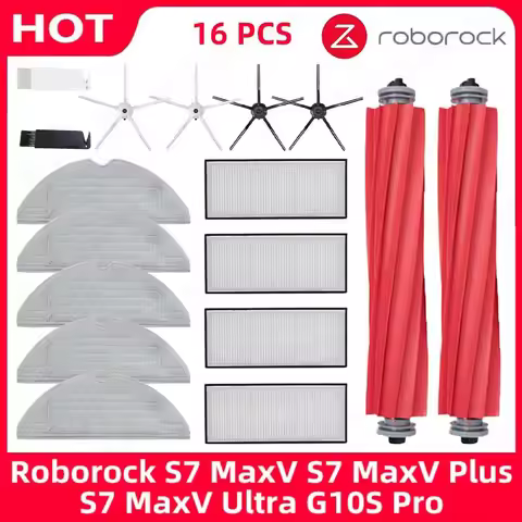 Roborock S7 MaxV S7 MaxV Plus S7 MaxV Ultra G10S Main Side Brush Hepa Filter Mop Spare Parts Robot V