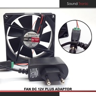 Cooling Fan DC Fan 12V WINNER Plus Adapter - Jack DC Female