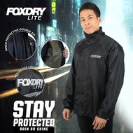FOXDRY LITE WATERPROOF RAINCOAT BAJU HUJAN JAKET HUJAN MOTORSIKAL