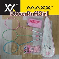 Maxx Badminton Powerpuff Girl Series (Badminton Racket /Badminton Bag/ Sports Towel/ Sports Socks)
