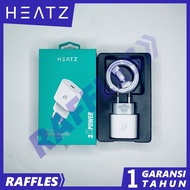 Heatz ZA68E 20W Fast Charging Charger with USB Type C to Type C Cable