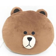 bantal kepala brown line friends boneka plushie