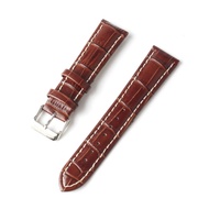 45q Original Seagull Watch Strap Alligator Grain Genuine Leather Watch Band Black/Brown 20mm/2 Dhp