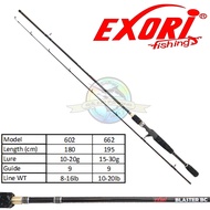 BC Exori Blaster BC 180cm 8-16lb Solid Carbon Top Section Fishing Rod