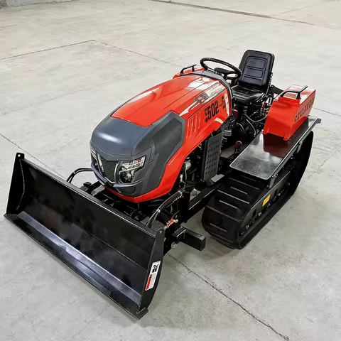 Customized 35HP Diesel Crawler Tractor Multifunctional Rotary Tiller Agricultural Machinery