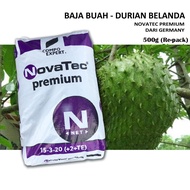 500g Baja Durian Belanda NOVATEC PREMIUM 15:13:20 (+2+TE) Made in Germany