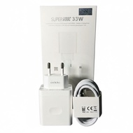 OPPO SuperVOOC 33W Charger Original 100% Fast Charging Type C Flash Charge