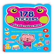Book - Smart peel-and-stick stickers to develop mathematical thinking ability IQ EQ CQ (3-4 years ol