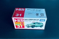 Tomica Tomy多美卡 #31 Toyota FJ Cruiser Police Car 警車 (初回 特別仕樣)