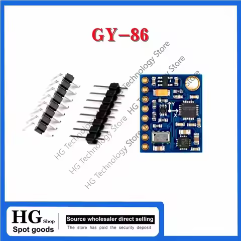 GY-86 10DOF MS5611 HMC5883L MPU6050 Flight control MWC module Flight control sensor module