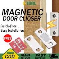 Super Strong Magnetic Hidden Closer Ultra Magnetic Door Closer Kitchen Wardrobe Cabinet  Door Catch Latch Kabinet Almari