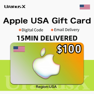 Apple 100 USD iTunes Gift Card⚡iTunes card USA Apple Code US iTunes Card⚡UranusX_MY [24/7 Email&Chat
