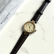 絕版古董錶 Hermes Paris 二手男女裝皮革錶帶 手錶 腕錶 中古