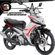 STICKER CUTTING/STRIPING MOTOR/MX.603/STRIPING NEW JUPITER MX/TIKER NEW JUPITER MX 2010 - 2015/STIKE