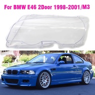 For BMW E46 2Door M3 1998-2001 Car Headlight Clear Lens Headlamp Clear Cover Coupe Convertible Auto 